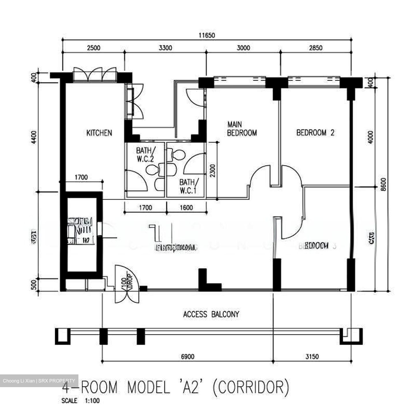 Blk 969 Hougang Street 91 (Hougang), HDB 4 Rooms #632083591